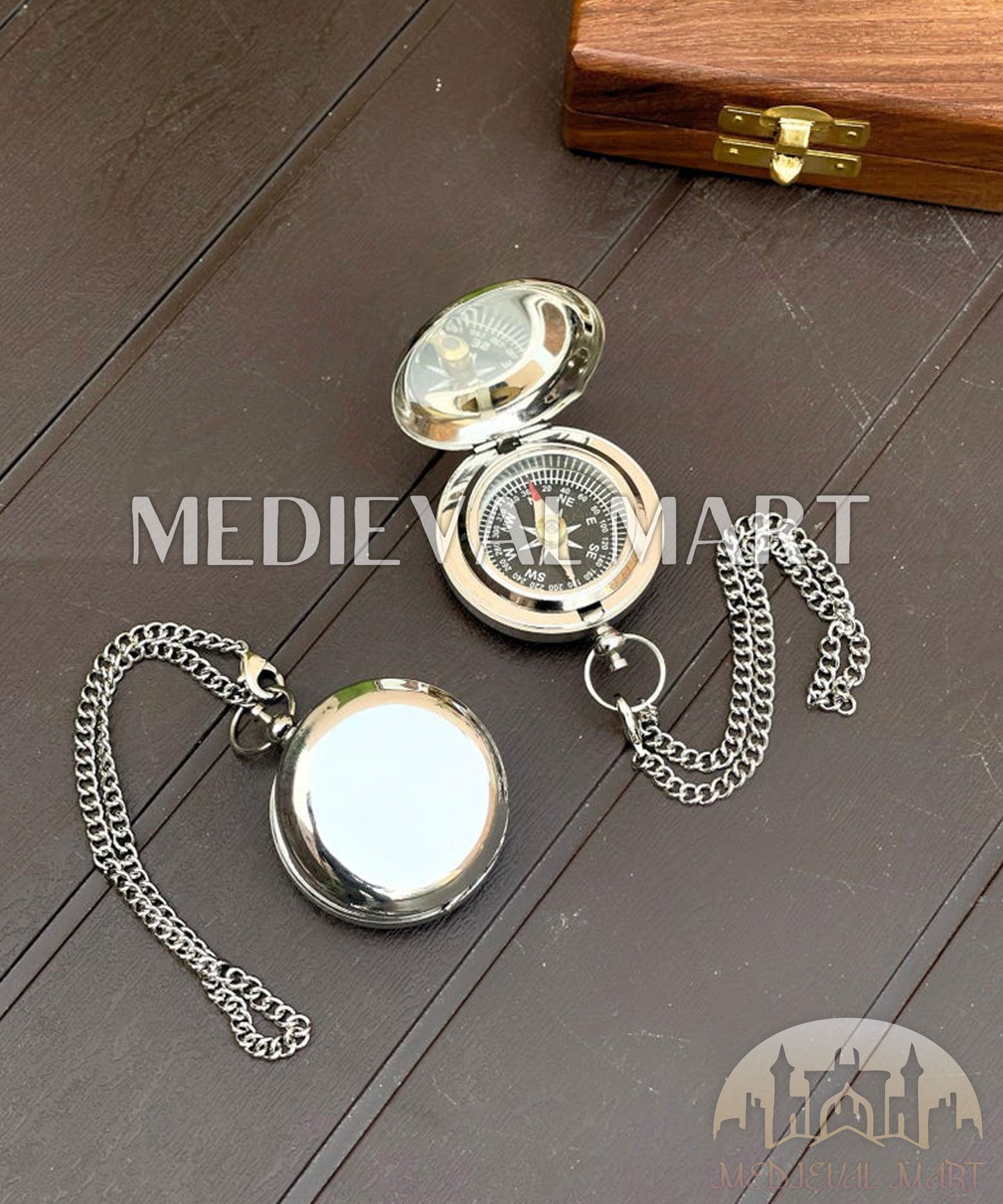 MEDIEVALMART AU (Isolara Dragonplate) Women’s Armor W/H Silver (Dragonfang) Jesus Chainmail + Arms Armor