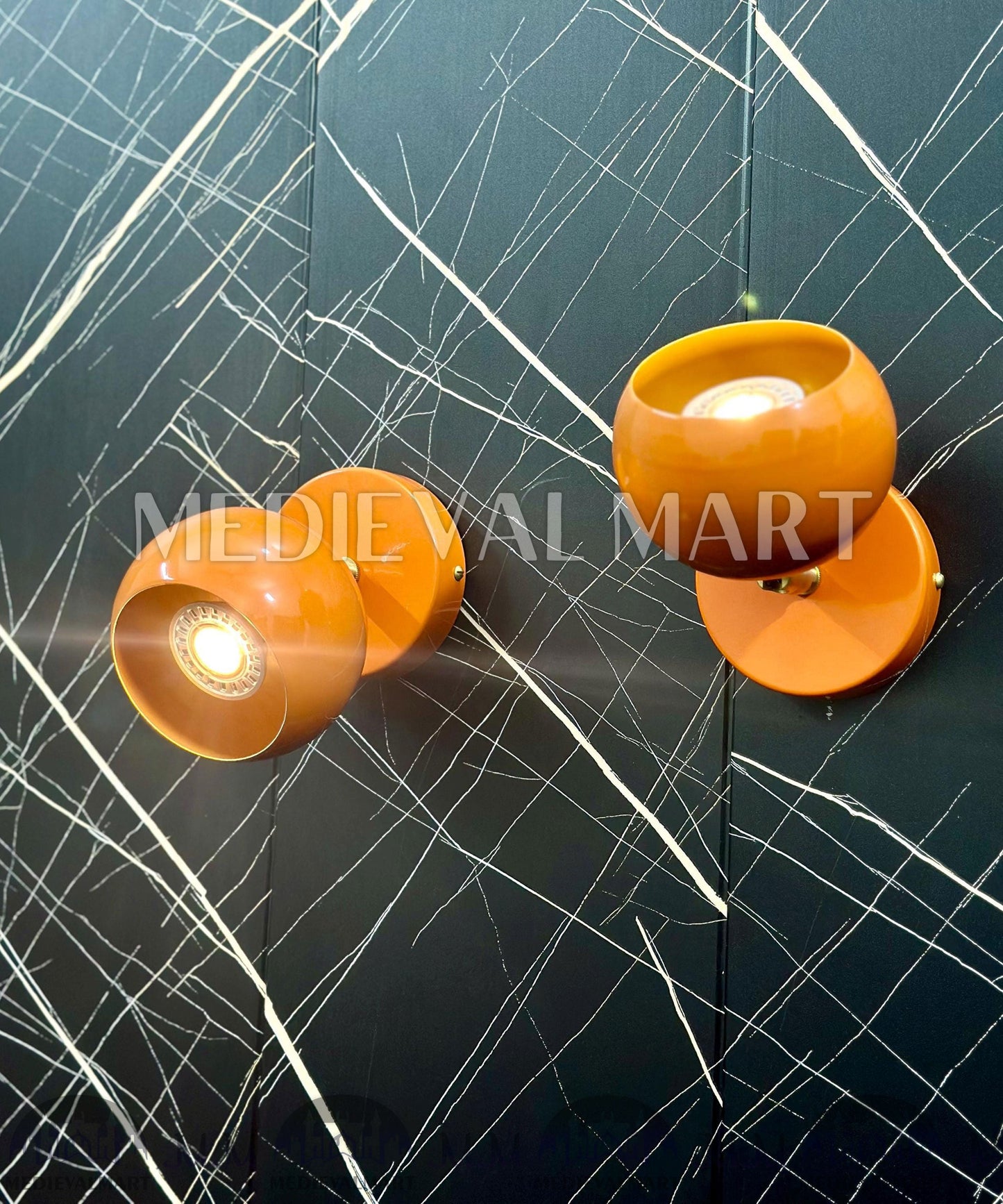 MEDIEVALMART AU European Greaves Knight English Legs Armor "Buff Polish"