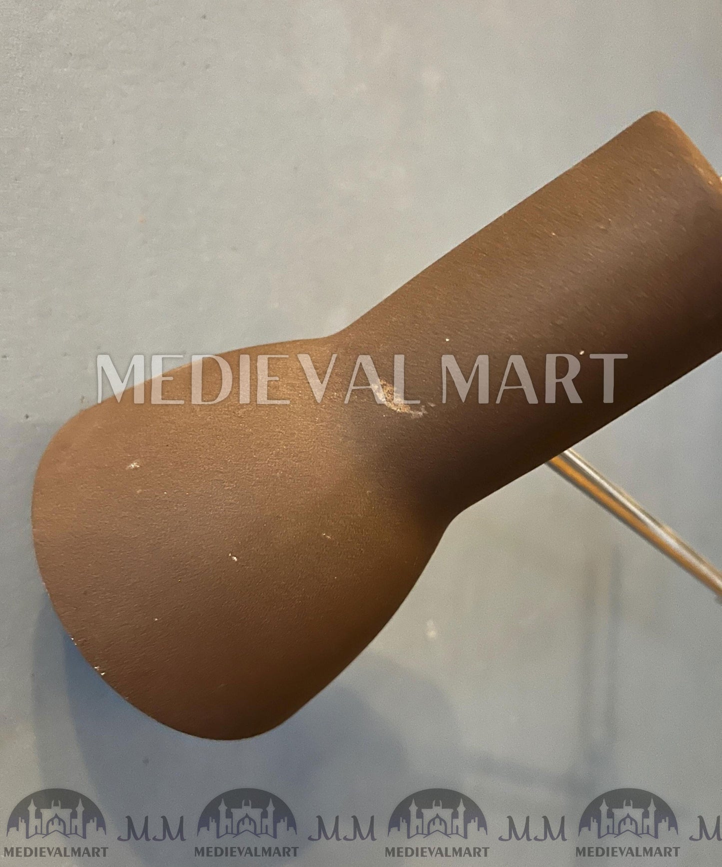 MEDIEVALMART AU European Greaves Knight English Legs Armor "Buff Polish"