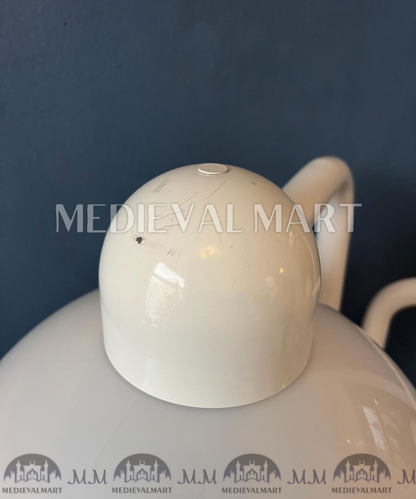 MEDIEVALMART AU European Greaves Knight English Legs Armor "Buff Polish"