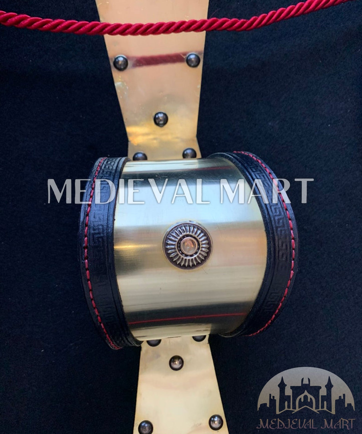 MEDIEVALMART AU First Avengers Steve Rogers Damaged Shield | Gift for Cosplayer