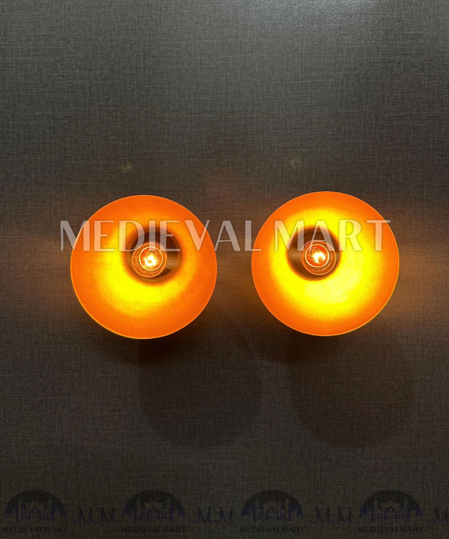 MEDIEVALMART AU European Greaves Knight English Legs Armor "Buff Polish"