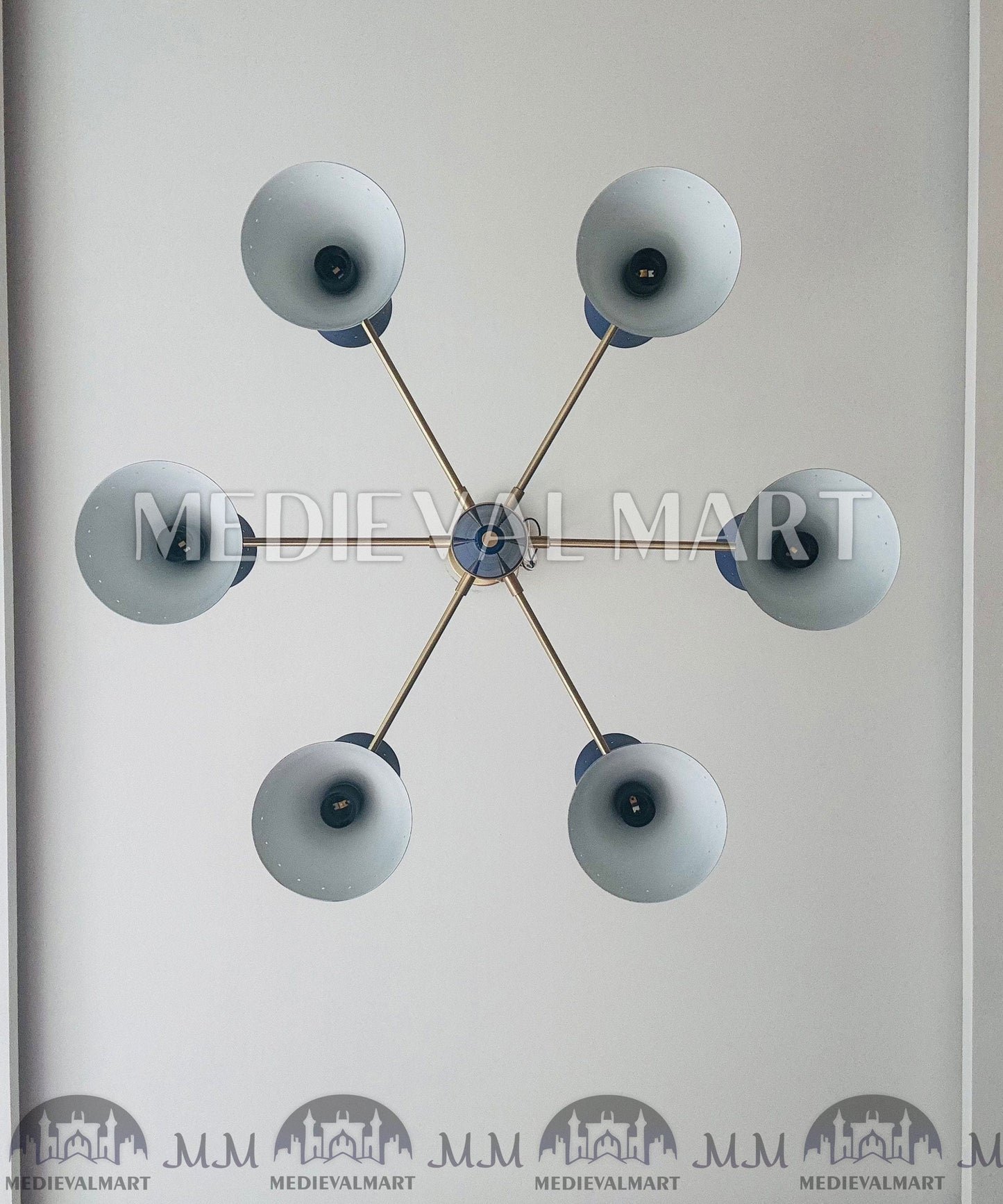 MEDIEVALMART AU European Greaves Knight English Legs Armor "Buff Polish"