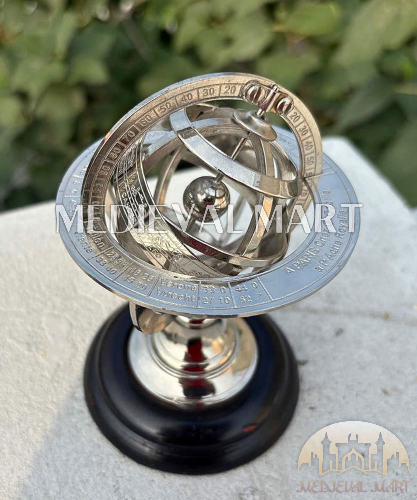 MEDIEVALMART AU "Achilles" Gold Finish Trojan Warrior Helmet W/H Free Stand | Troy Props