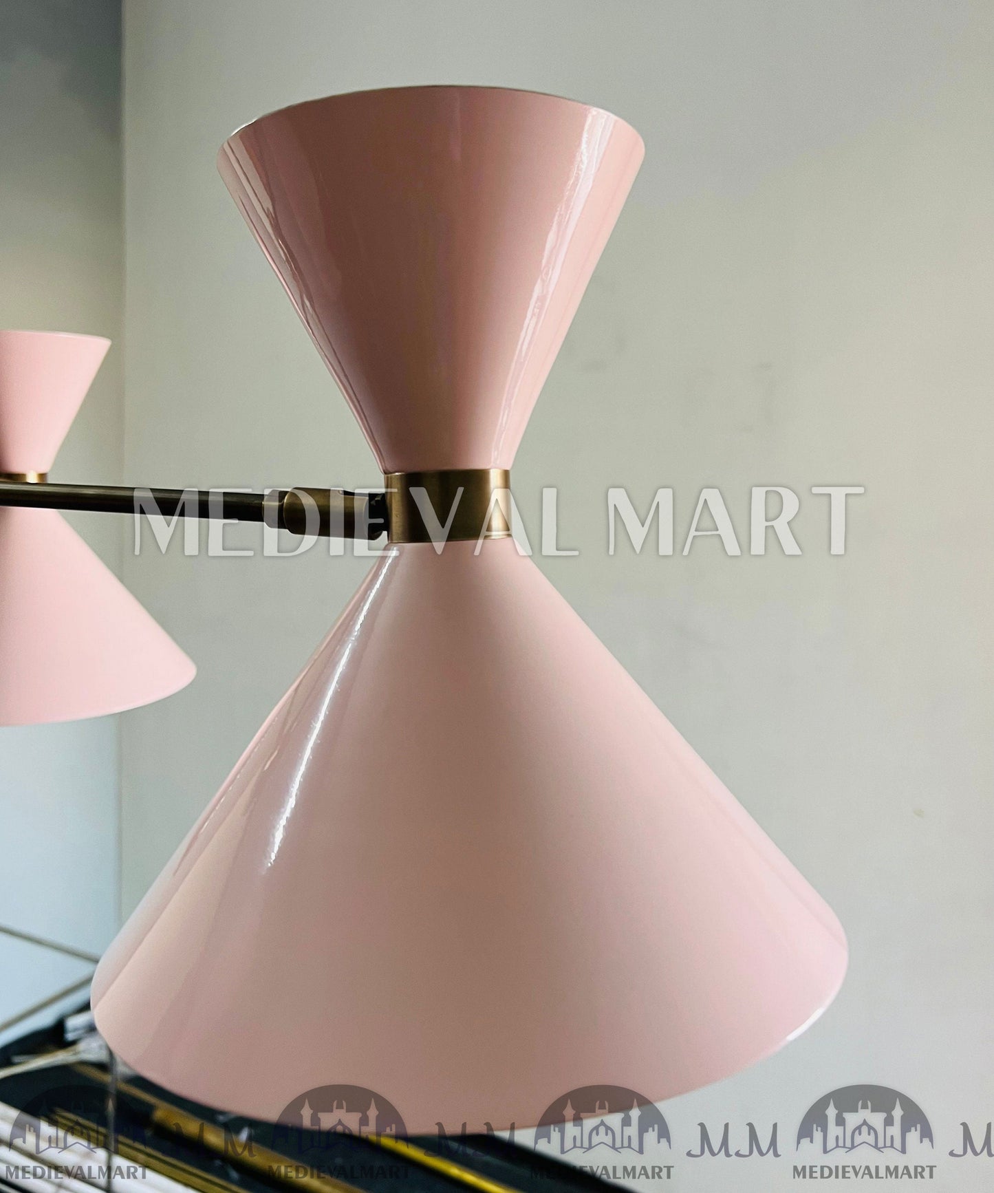 MEDIEVALMART AU European Greaves Knight English Legs Armor "Buff Polish"