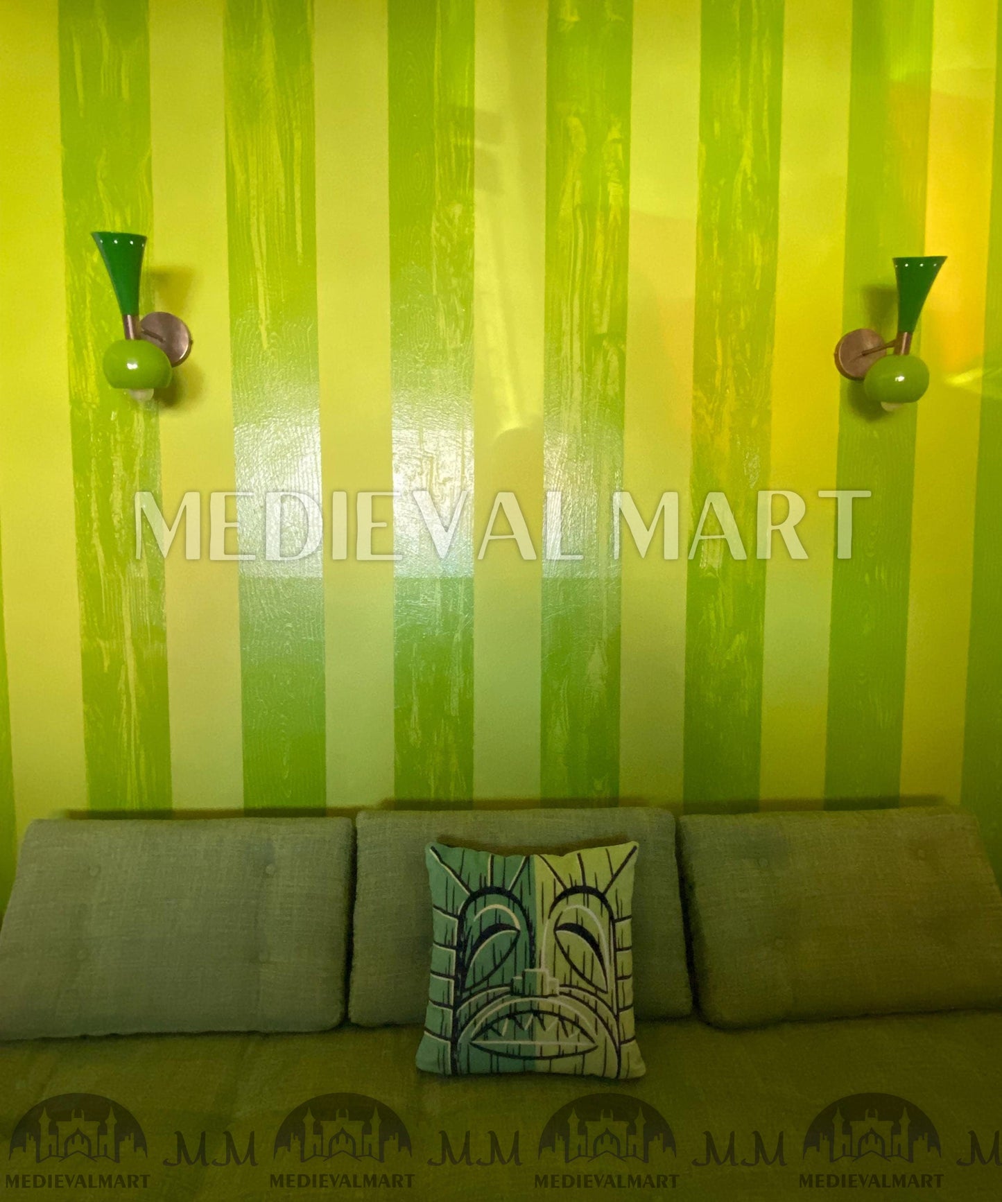 MEDIEVALMART AU European Greaves Knight English Legs Armor "Buff Polish"