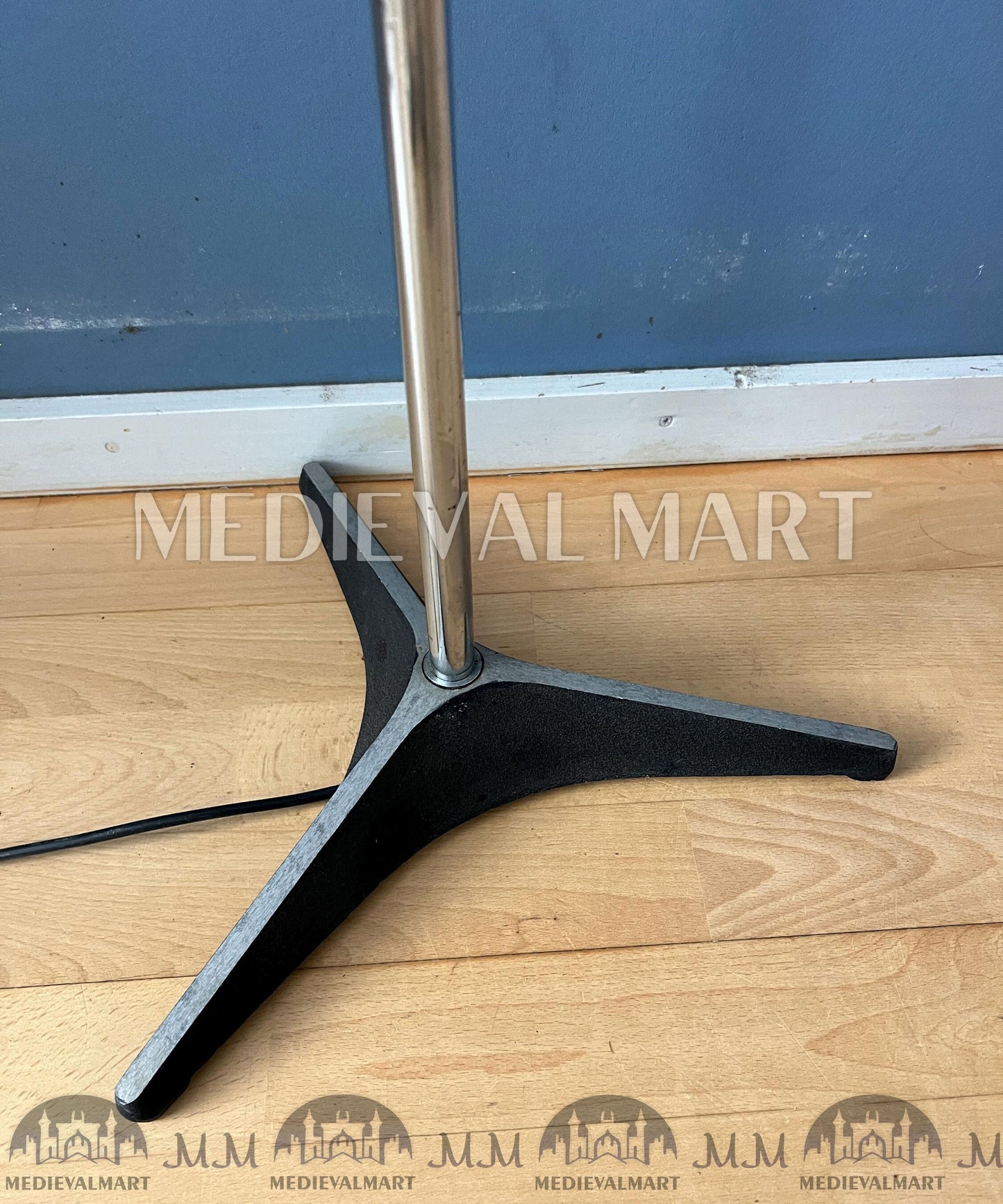 MEDIEVALMART AU European Greaves Knight English Legs Armor "Buff Polish"