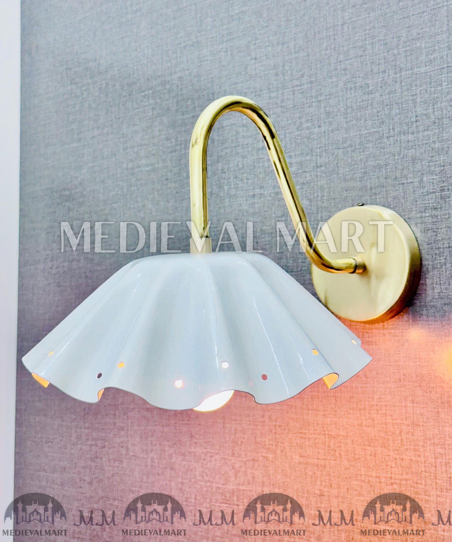 MEDIEVALMART AU European Greaves Knight English Legs Armor "Buff Polish"