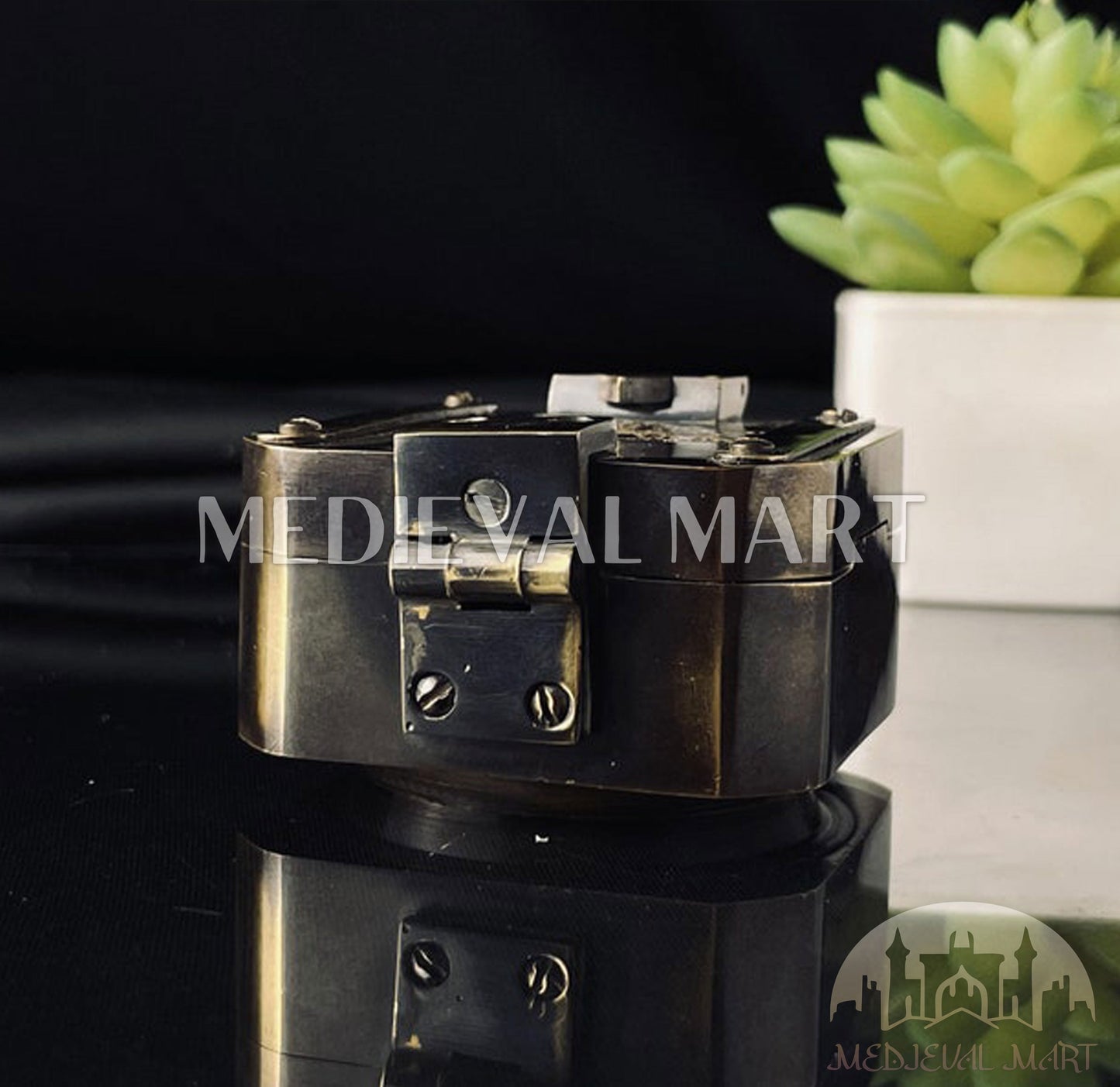 MEDIEVALMART AU (Isolara Dragonplate) Women’s Armor W/H Silver (Dragonfang) Jesus Chainmail + Arms Armor