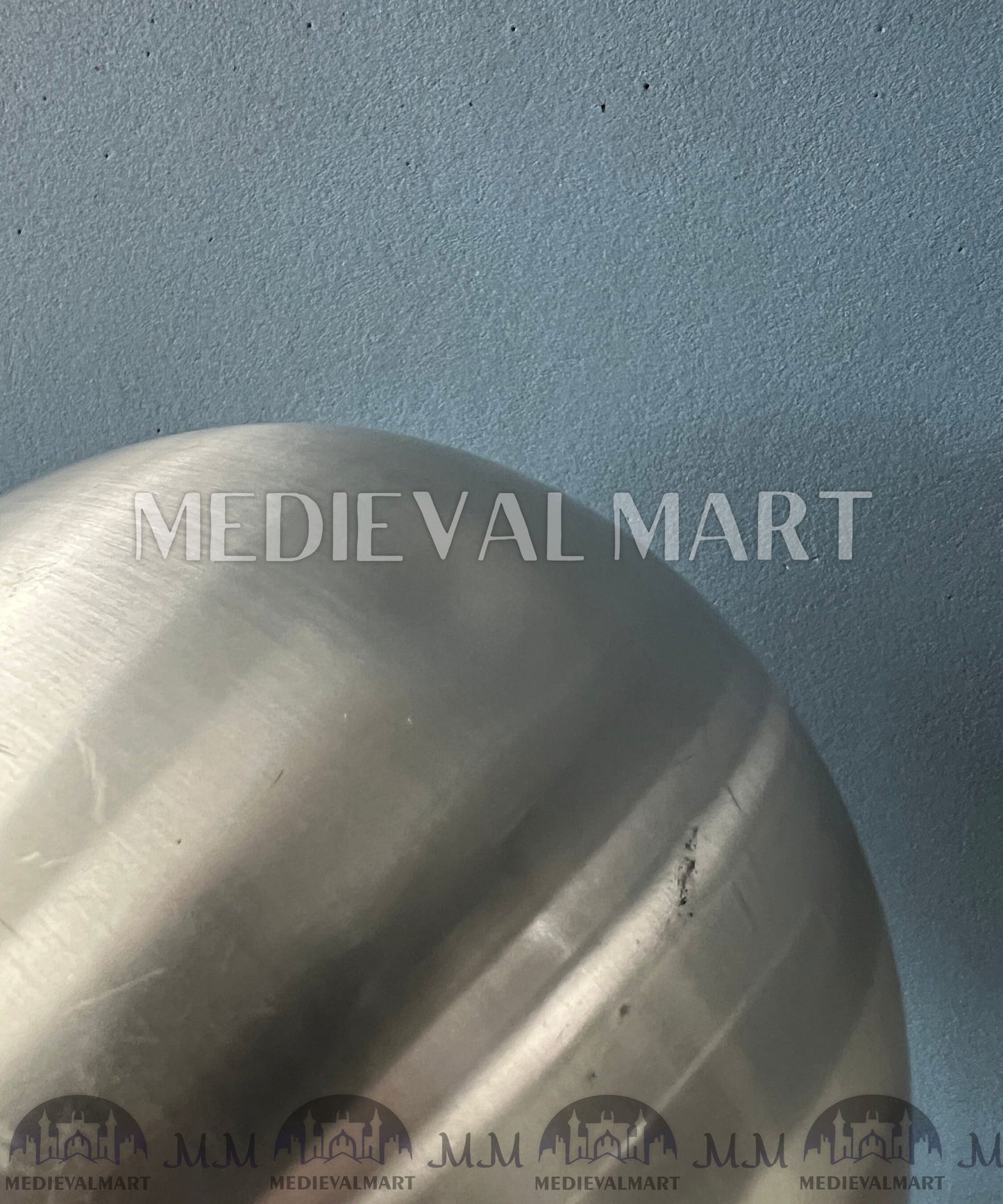 MEDIEVALMART AU European Greaves Knight English Legs Armor "Buff Polish"
