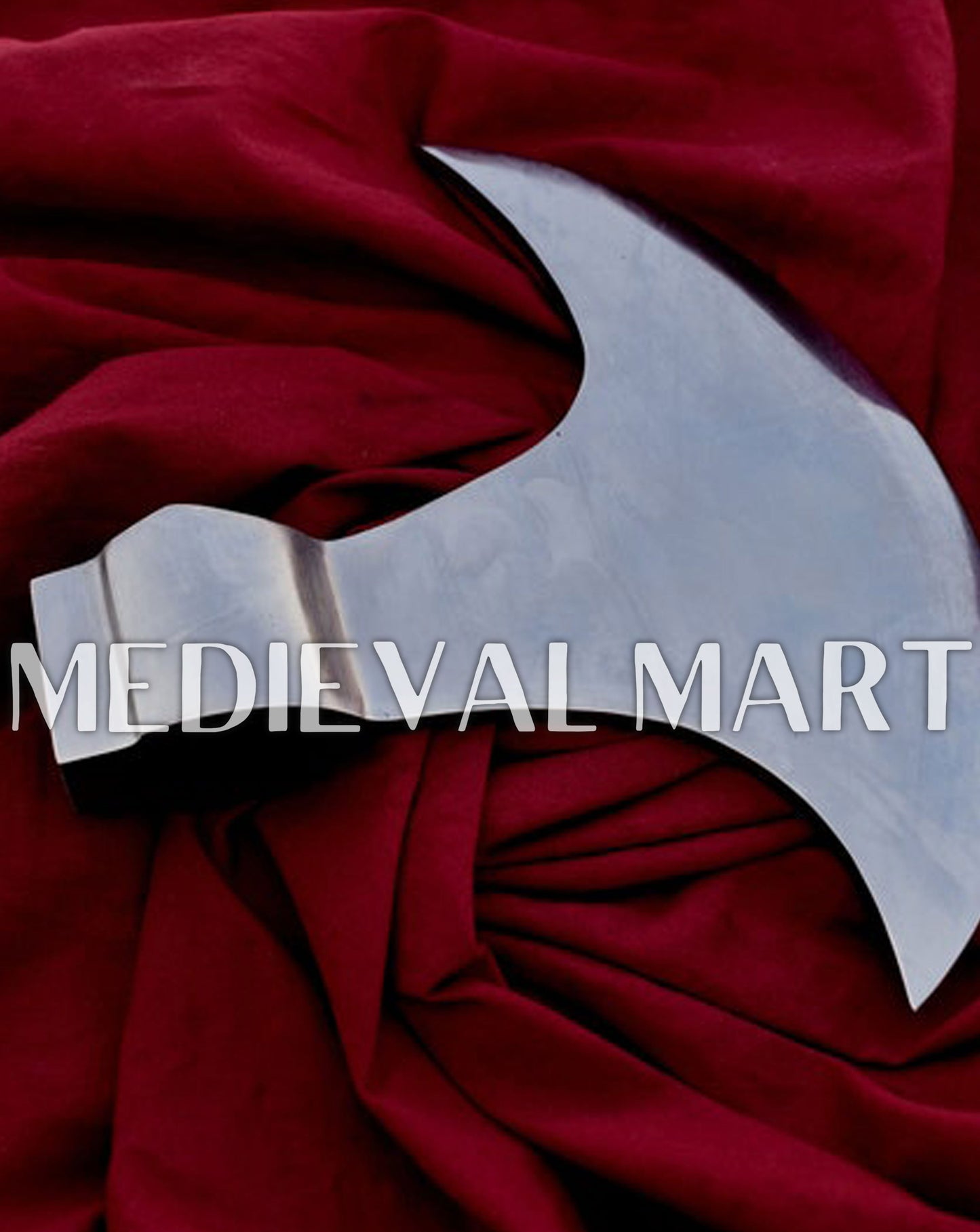 MEDIEVALMART AU Hand Forged Medieval Twisted Troll Cross Iron Pendent With Leather Cord