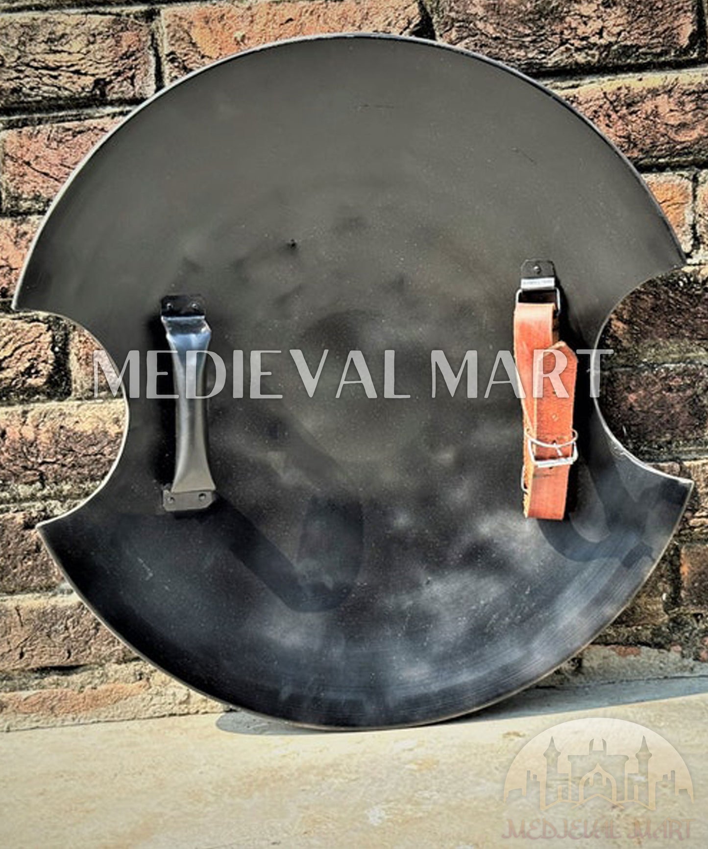 MEDIEVALMART AU Great Fantasy Helmet With Metal Horns or Free Stand | LARP Props