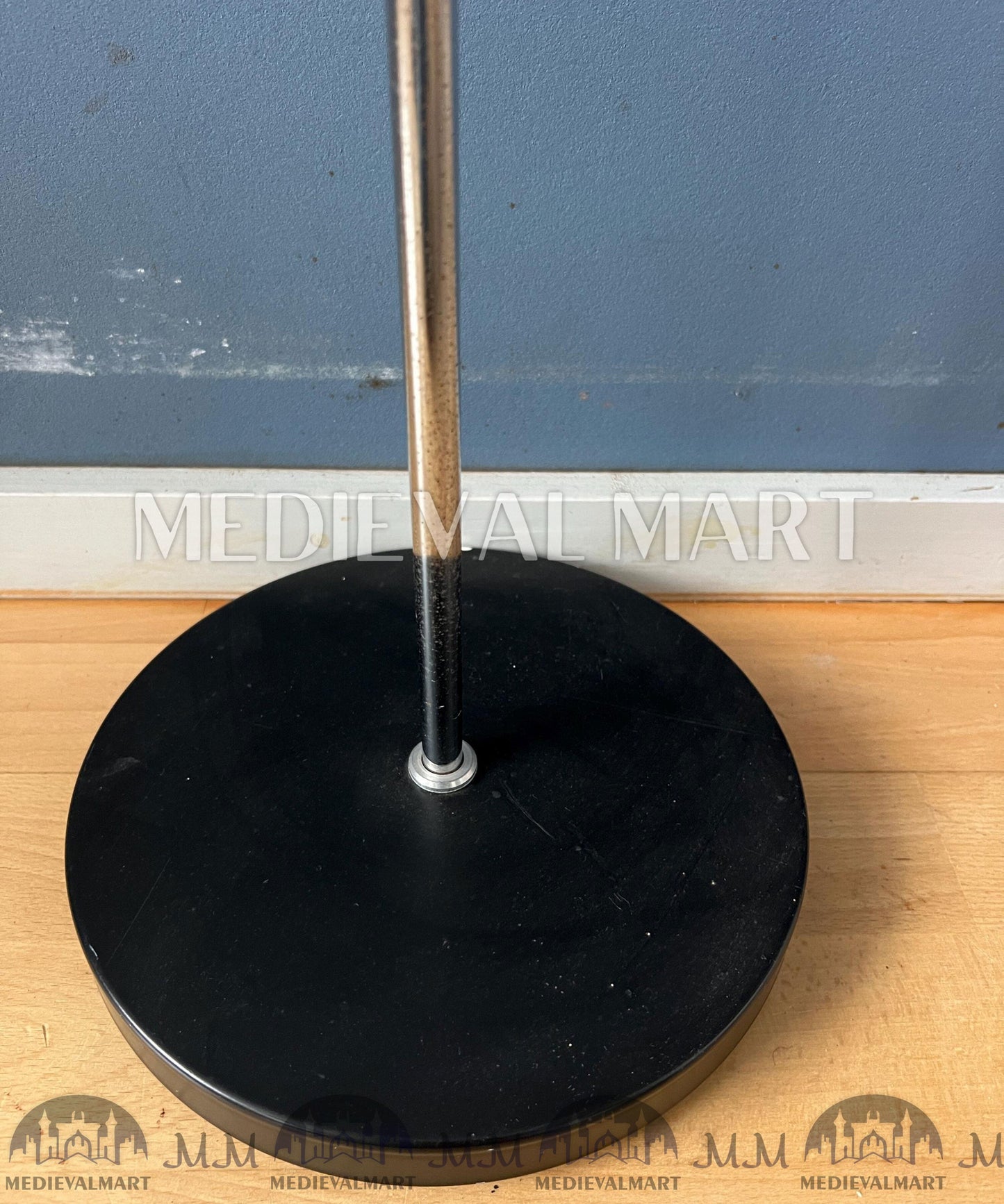 MEDIEVALMART AU European Greaves Knight English Legs Armor "Buff Polish"