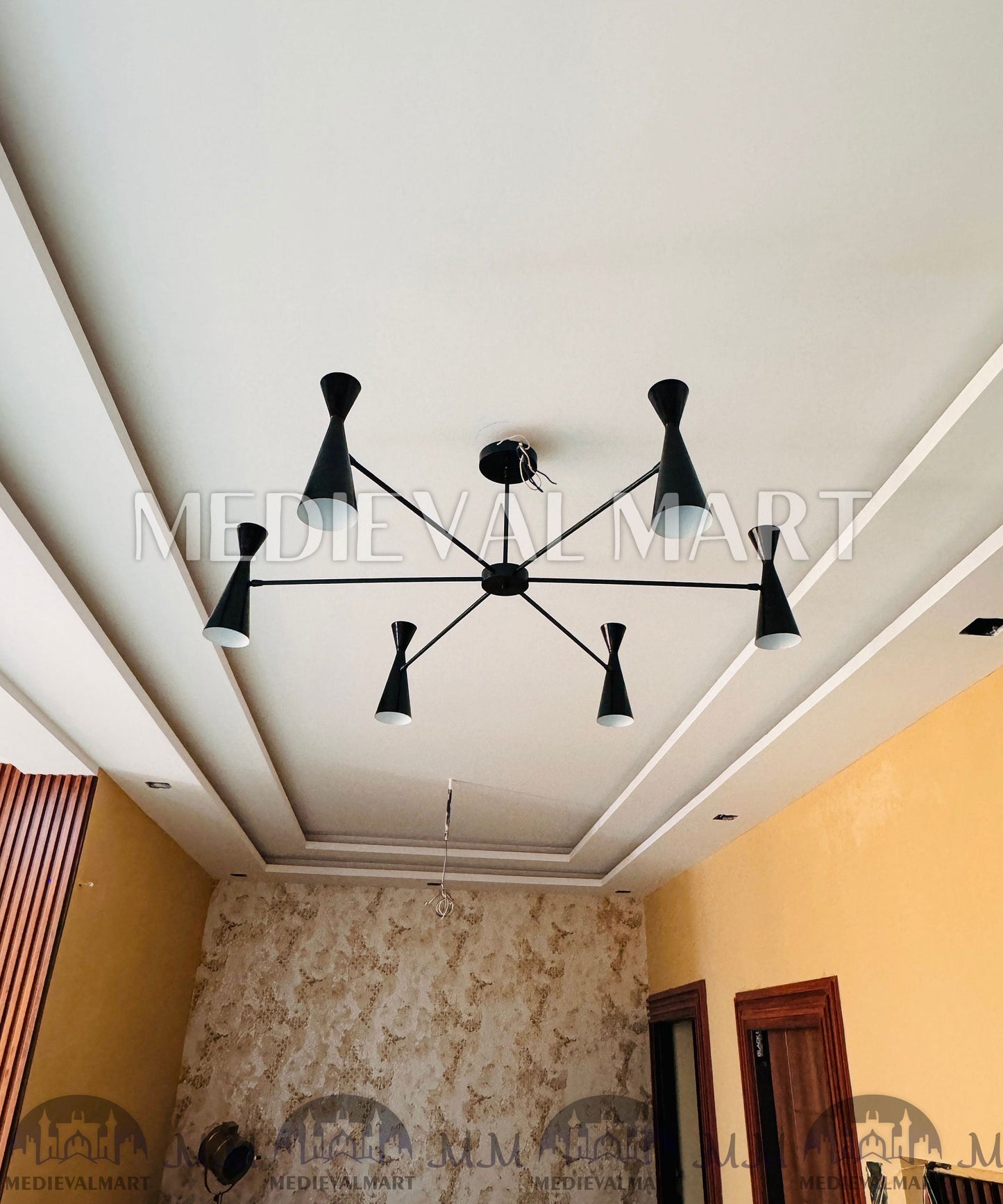 MEDIEVALMART AU European Greaves Knight English Legs Armor "Buff Polish"