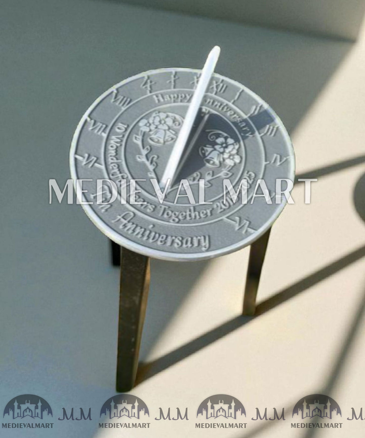 MEDIEVALMART AU Iconic Viking's Jarl Borg Iron Spikes  Battleworn Viking Wooden Shield | Gifts For Dad