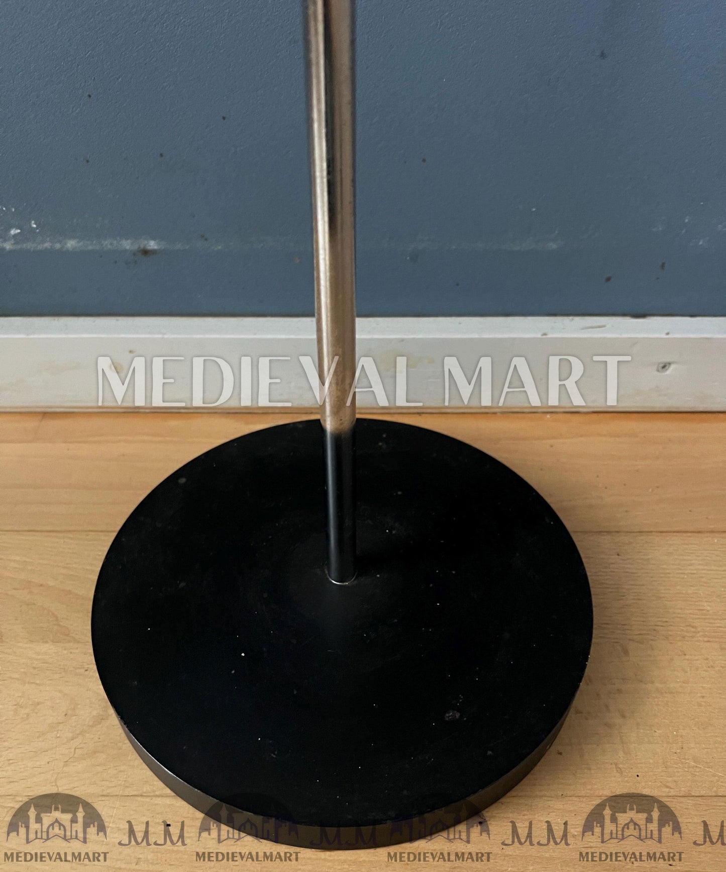 MEDIEVALMART AU European Greaves Knight English Legs Armor "Buff Polish"