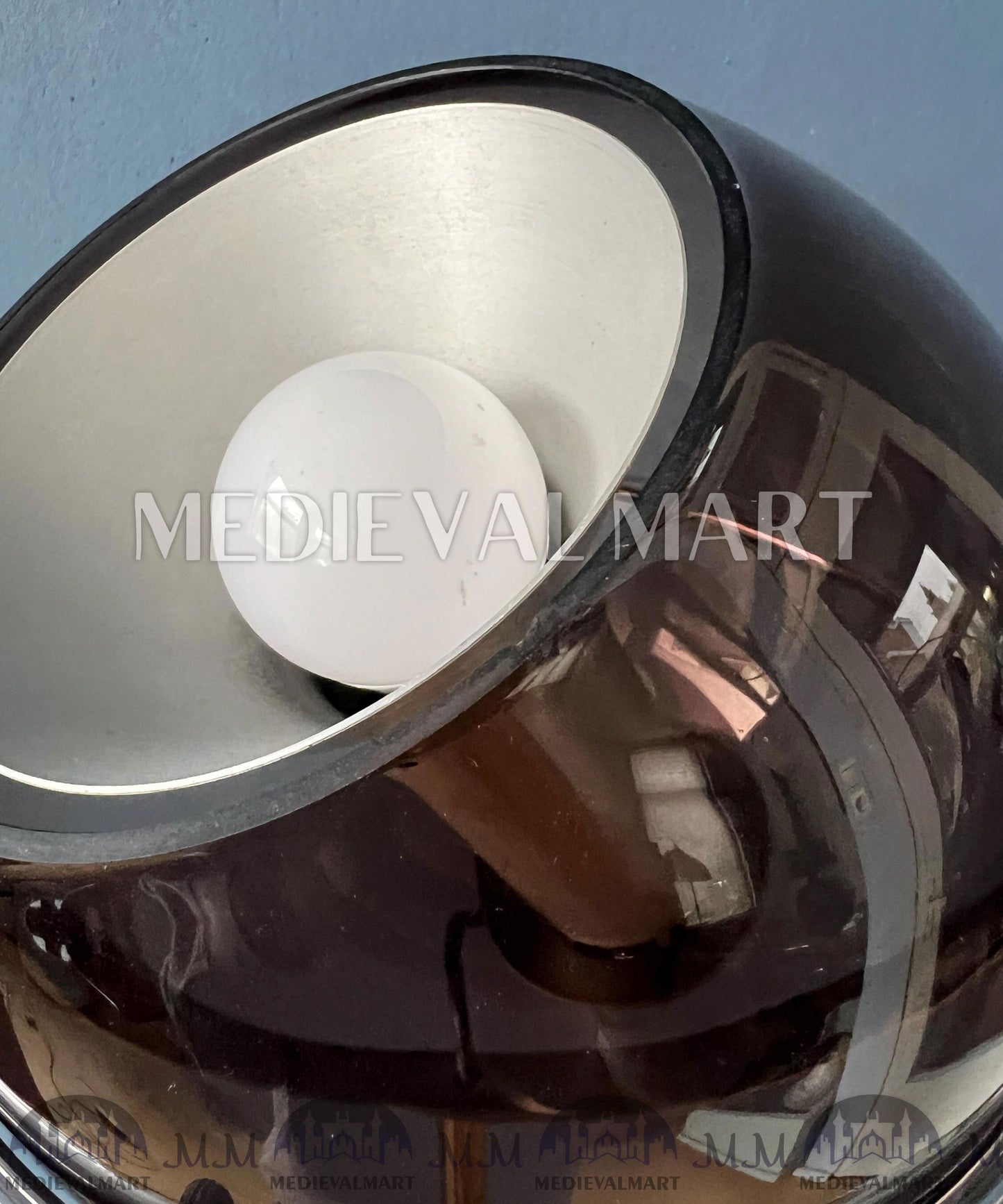 MEDIEVALMART AU European Greaves Knight English Legs Armor "Buff Polish"