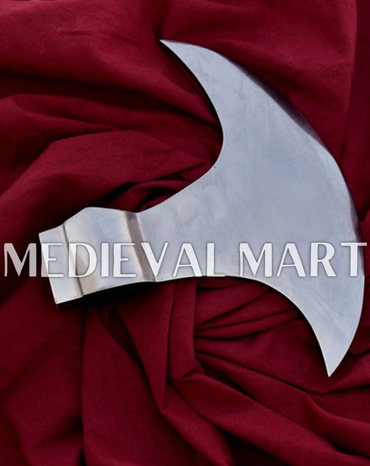 MEDIEVALMART AU Hand Forged Medieval Twisted Troll Cross Iron Pendent With Leather Cord