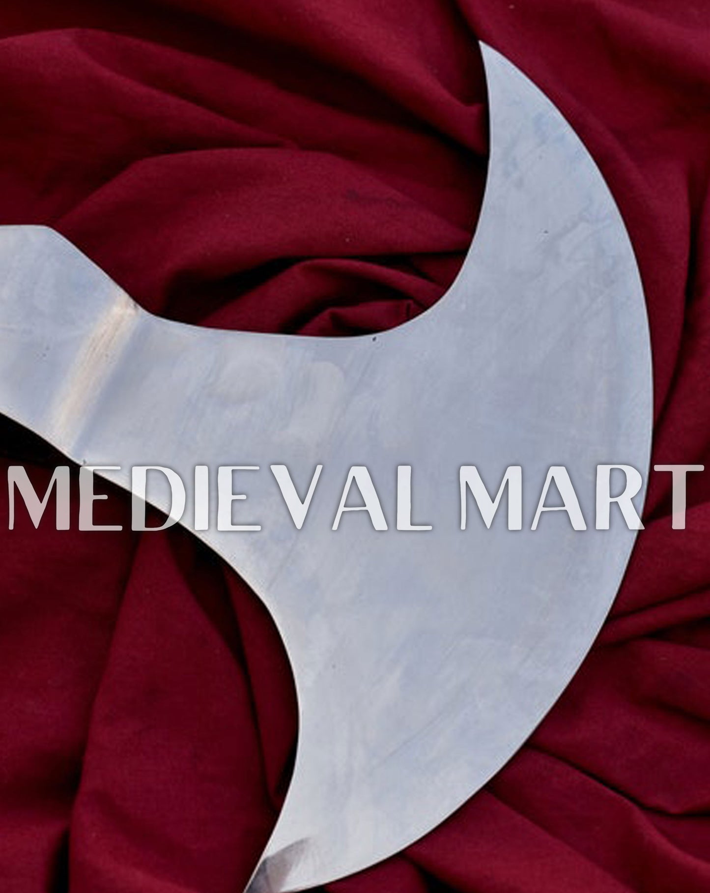 MEDIEVALMART AU Hand Forged Medieval Twisted Troll Cross Iron Pendent With Leather Cord