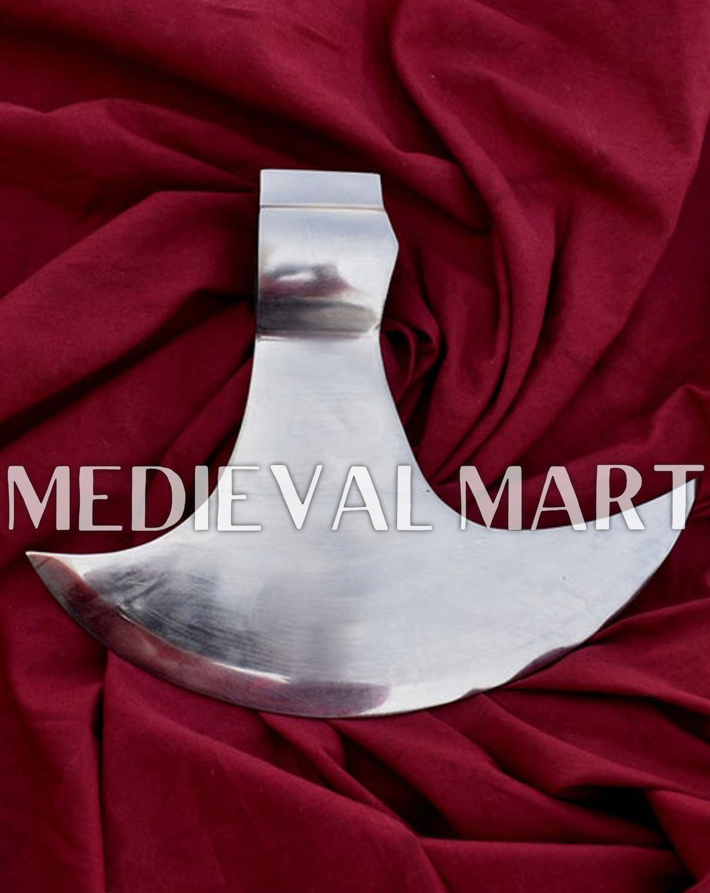 MEDIEVALMART AU Hand Forged Medieval Twisted Troll Cross Iron Pendent With Leather Cord